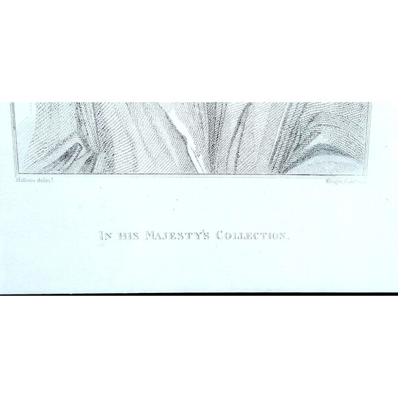 Portrait From the Court of Henry VIII Unknown Male Engraving after Hans Holbein - Picture 4 of 7